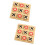 2Ensembles Jeu Éducatif En Bois Khaki Compact Et 9