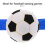Jeu de soccer adhésif cible gonflable et fléchettes en feutre 10