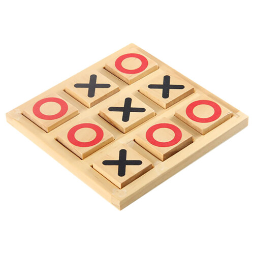 2Ensembles Jeu Éducatif En Bois Khaki Compact Et 2