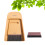 2Sets Yellow Desktop Cleaning Broom and Dustpan Mini Handheld Home Use 10