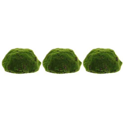 sphères en mousse verte 20 cm, 3 pièces, pour décoration 2