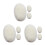 9Pcs Beige Luffa Body Scrubber Pads for Deep Cleansing Shower Use 10
