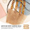 1Pc Creative Acrylic Leopard Bag Chain Convenient Handbag Accessory 6