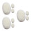 9Pcs Beige Luffa Body Scrubber Pads for Deep Cleansing Shower Use 4