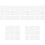 30Pcs White Quilting Stencils for Practical Sewing and Patchwork 5