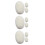 9Pcs Beige Luffa Body Scrubber Pads for Deep Cleansing Shower Use 5