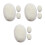9Pcs Beige Luffa Body Scrubber Pads for Deep Cleansing Shower Use 7