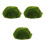 sphères en mousse verte 20 cm, 3 pièces, pour décoration 6