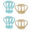 4Pcs Assorted Baby Bottle Sleeves Anti-Fall Protective Nursing Covers 5