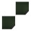 2Stk Waschmaschine & Matte Schwarz Schutz Top Load 7