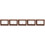 5Sets Wood Photo Frames Tabletop Display Frames Elegant Light Brown 10