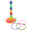 2Pcs Toss Game Ring Set with Assorted Plastic Rings for Children Play 1