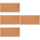 4Pcs Thick Cork Boards Brown Wall Boards for Photos and Notes 8