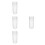 4Pcs Acrylic Wine Aerator Decanter Versatile Beverage Pitcher 6