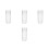 4Pcs Acrylic Wine Aerator Decanter Versatile Beverage Pitcher 8