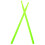 4Pairs Nylon Drum Sticks Light Green for Drum Set Long Grip Percussion 1