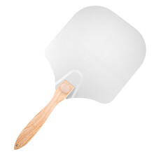 1Pc Large Surface Pizza Transfer Paddle Foldable Aluminum Wood