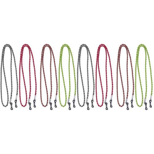 8Pcs Red Eyeglasses Strap Sunglasses Cord Daily Use 1