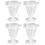 4Pièces Mini Coupes Transparentes Pour Décor DIY Et Maison De 7