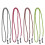 8Pcs Red Eyeglasses Strap Sunglasses Cord Daily Use 8