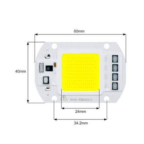 SMD COB LED-lampchip 20W/30W/50W PCB kweeklamp 1