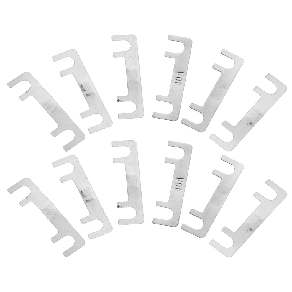 90Pcs Flat Fuse For Car Battery Vehicle Replacement Sheet Silver 013523009320