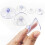 90Pcs Suction Cups Clear Plastic for Window and Mirror 11