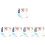 5Sets Compact Acrylic Dry Erase Memo Board Clear Desktop Writing Board 7