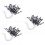 60Pcs Single Head Black LED Lamp for DIY Sand Table Decoration 7