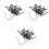 60Pcs Single Head Black LED Lamp for DIY Sand Table Decoration 3
