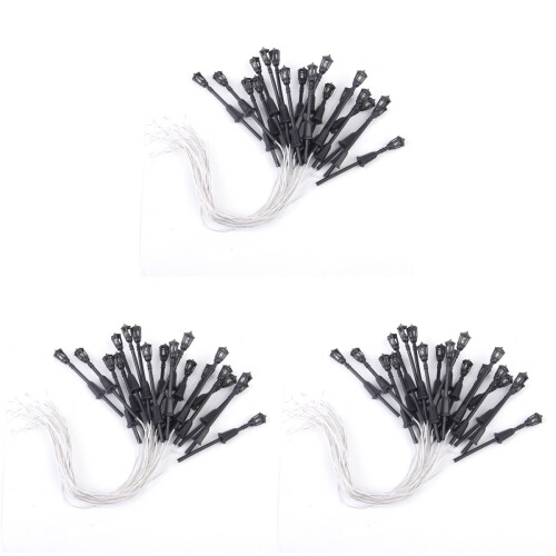 60Pcs Single Head Black LED Lamp for DIY Sand Table Decoration 1