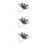 60Pcs Single Head Black LED Lamp for DIY Sand Table Decoration 8