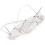 4Pcs Silver Cooling Racks Bread Baking Tool for Indoor Outdoor Use 3