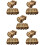 10Pcs Wooden Puzzle Boxes with Compartments Kids Challenge 10