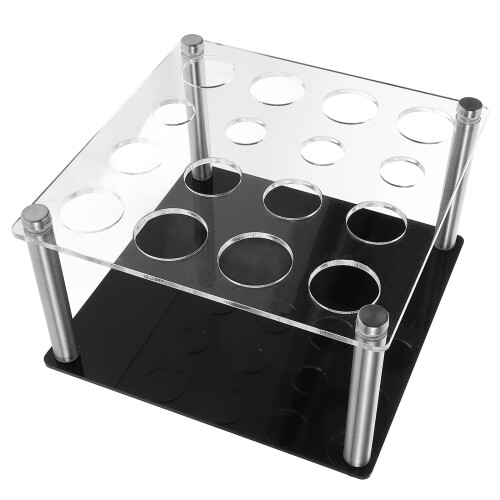 5Pcs Acrylic Chess Mold Holder Storage Rack DIY Chess Piece Organizer