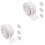 8Pcs White Elastic Meat Netting Roll for Sausage and Beef Trussing 5
