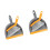 2Sets Mini Broom and Dustpan Set PP Desktop Cleaner for Home Use 6