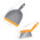 2Sets Mini Broom and Dustpan Set PP Desktop Cleaner for Home Use 10