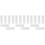 18Pcs Acrylic Round Dowel Rods White Clear Support Sticks for Crafts 6