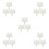 15Pcs Classroom Dry Erase Whiteboard Paddles Reusable Answer Boards 6
