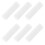 18Pcs Acrylic Round Dowel Rods White Clear Support Sticks for Crafts 3