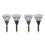 4Pcs Grey Plastic Lawn Rakes with Efficient Teeth for Garden Cleanup 6