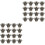 200Pcs Durable Grey Bee Box Beekeeping Tool Practical Protective Case 3