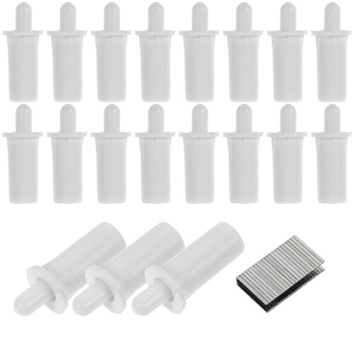 3Sets Plastic Shutter Repair Pins Pom Metal Durable Assorted Colors