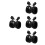 4Pcs ABS Construction Ear Muffs Noise Cancelling Ear Protection 7