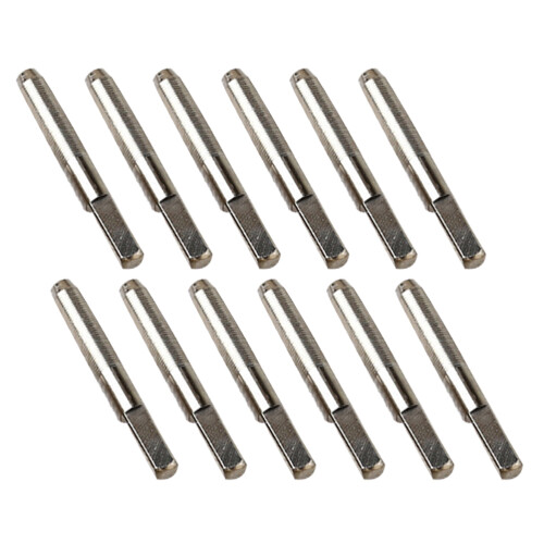 80Pcs Durable Metal Lyre Harp Tuning Pegs Silver Replacement Accessory