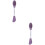 2Pcs Silicone Brush Dual-Ended Multi-Color Applicator 8