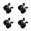 4Pcs ABS Construction Ear Muffs Noise Cancelling Ear Protection 6