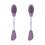 2Pcs Silicone Brush Dual-Ended Multi-Color Applicator 4