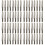 80Pcs Durable Metal Lyre Harp Tuning Pegs Silver Replacement Accessory 7
